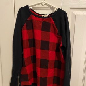 Girls, Lands End Kids light sweatshirt size 10/12